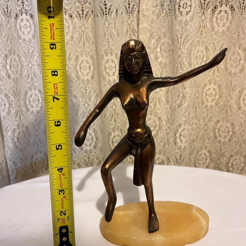 Bronze Pharaoh Dancer